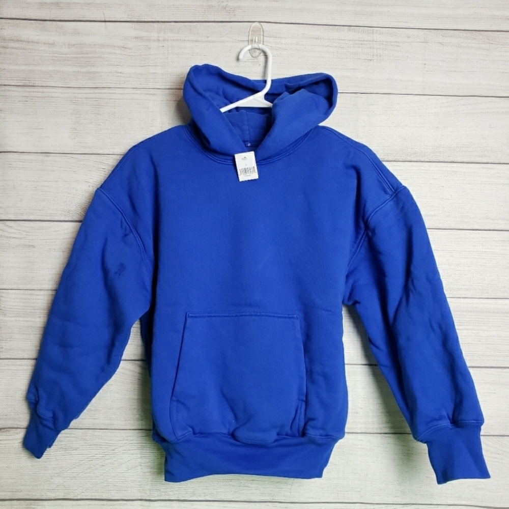 NWT Yzy Yeezy x‎ Gap Double Layer Pull Over Boys Hoodie Lg 10/11